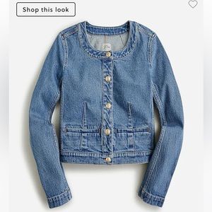 Louisa Lady Jacket in Denim - size 4 - like new condition